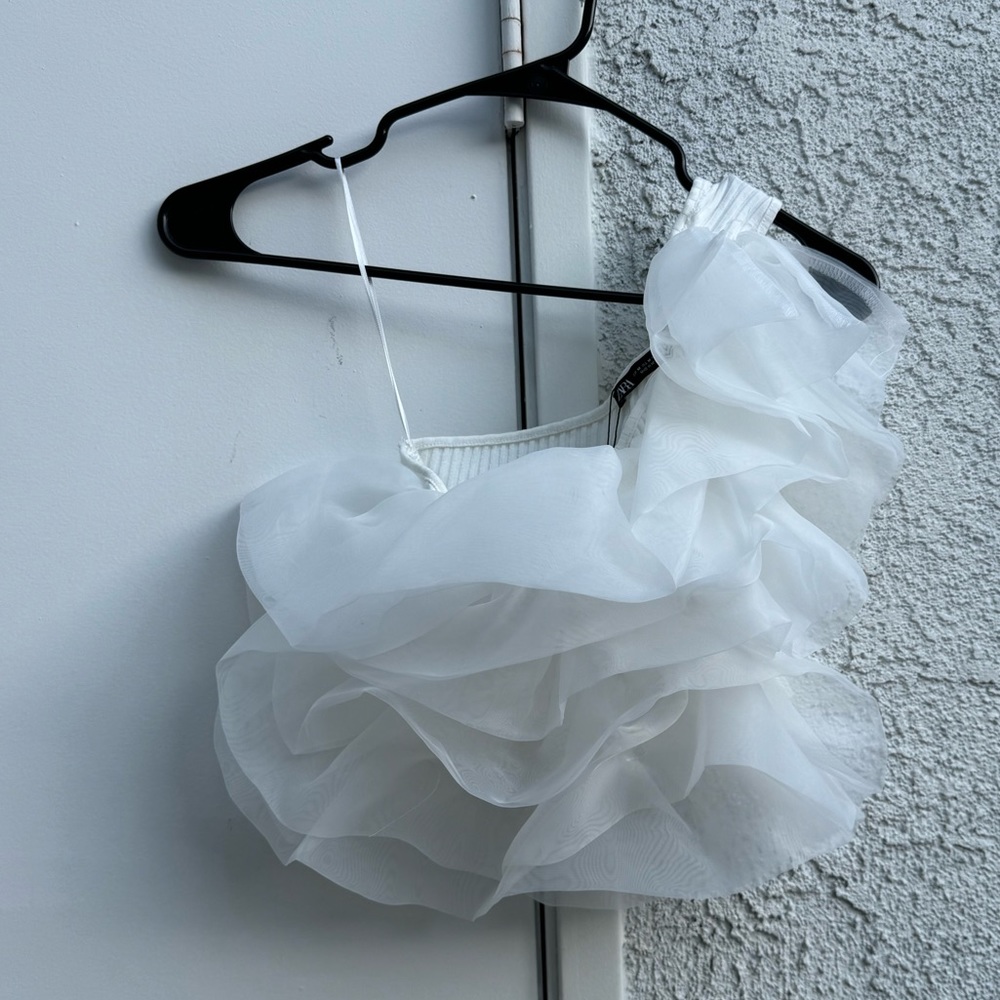 Zara White Top.